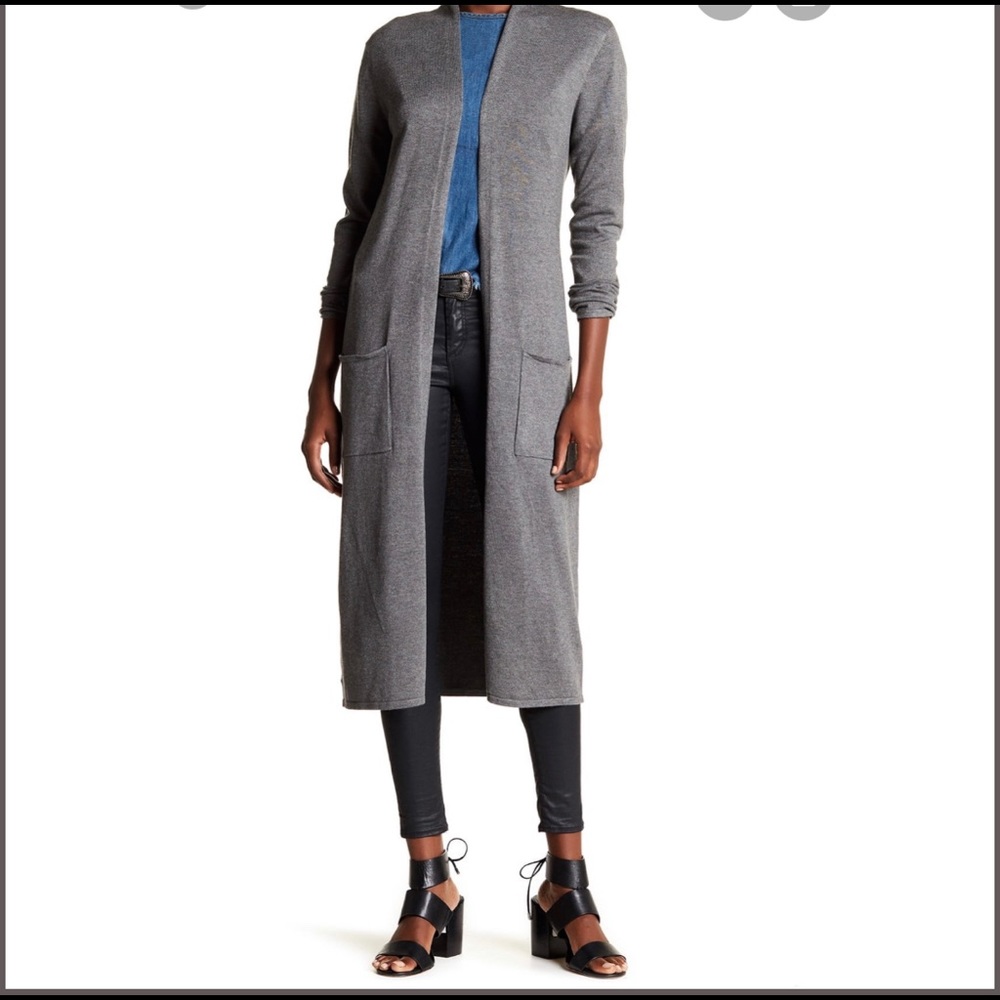 4 for $20 / Cyrus long knit cardigan with pockets